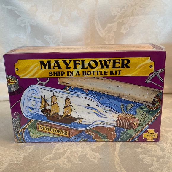 MAYFLOWER SHIP IN A BOTTLE KIT *NEW* - Picture 1 of 2